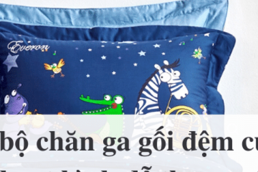 Top 5 bộ chăn ga gối đệm cute, họa tiết hoạt hình dễ thương 2022