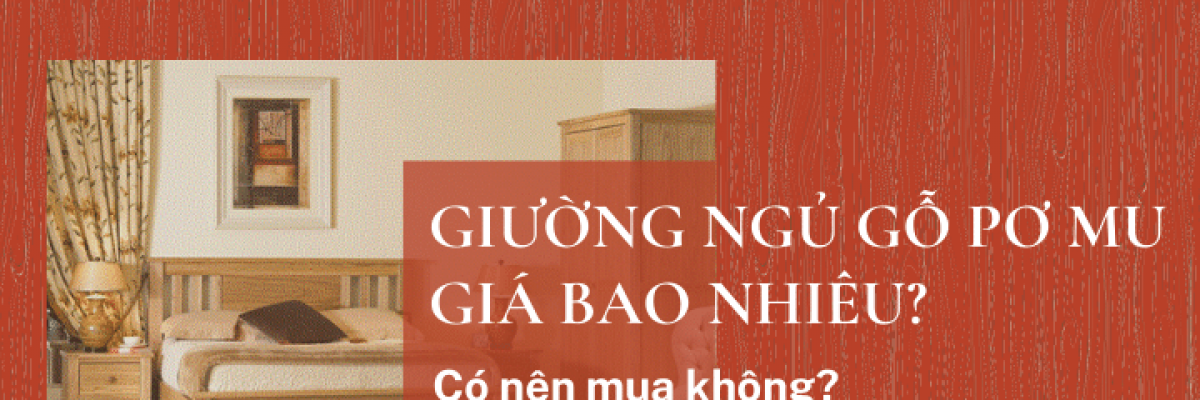 Giường ngủ gỗ Pơ Mu giá bao nhiêu? Có nên mua không?