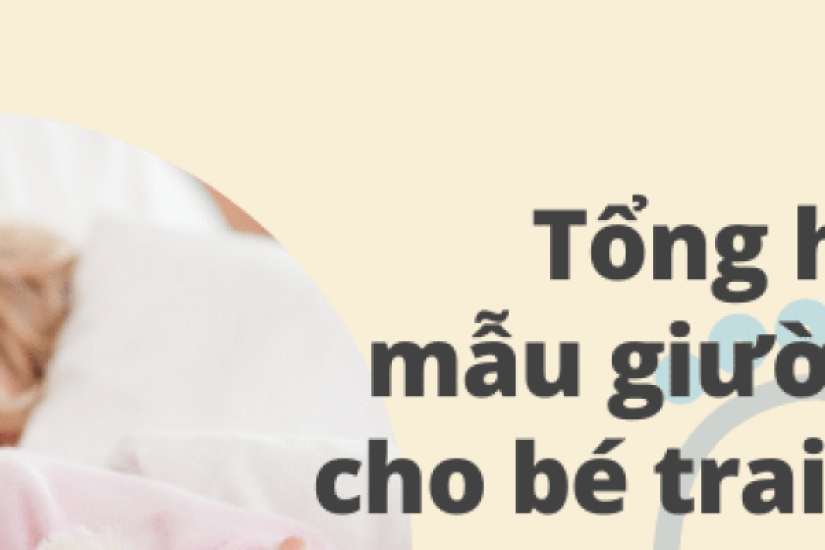 Tổng hợp các mẫu giường ngủ cho bé trai, bé gái dễ thương nhất