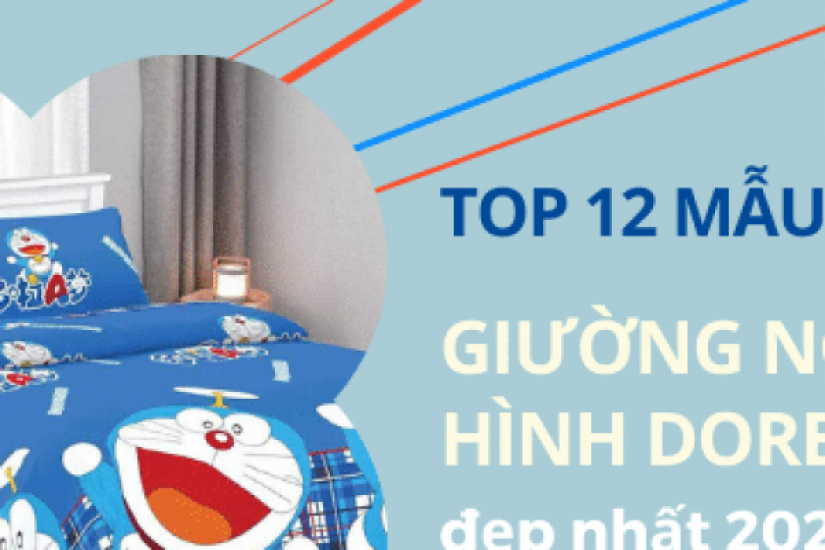 Top 12 mẫu giường ngủ Doremon đẹp và đáng yêu nhất 2022