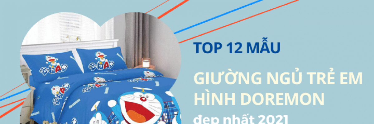 Top 12 mẫu giường ngủ Doremon đẹp và đáng yêu nhất 2022