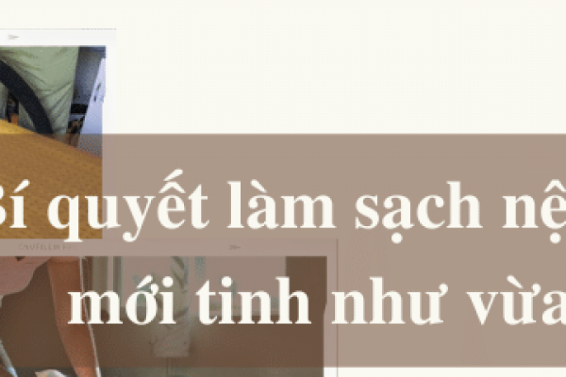 Bí quyết làm sạch nệm cao su mới tinh như vừa mua