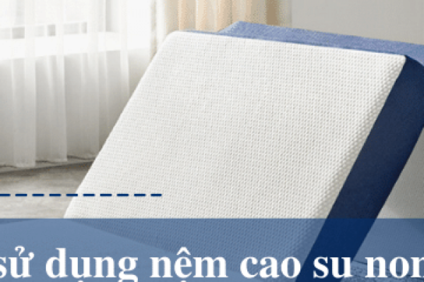 Có nên sử dụng nệm cao su gấp 3? Nêm mua nệm gấp 3 nào?