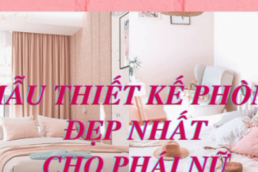 [Top 20] mẫu phòng ngủ đẹp, dễ thương cho nữ được ưa chuộng nhất