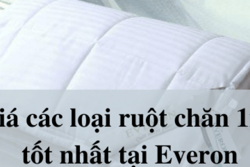 Bảng giá các loại ruột chăn 1m8x2m tốt nhất tại Everon