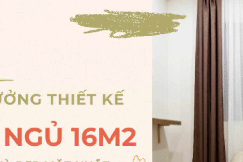 15 ý tưởng thiết kế phòng ngủ 16m2 thoáng rộng và đẹp mắt nhất