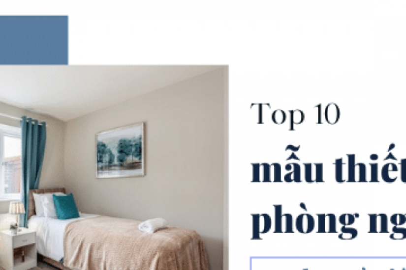 Top 10 mẫu thiết kế phòng ngủ 2 giường đẹp và tiện nghi nhất hiện nay