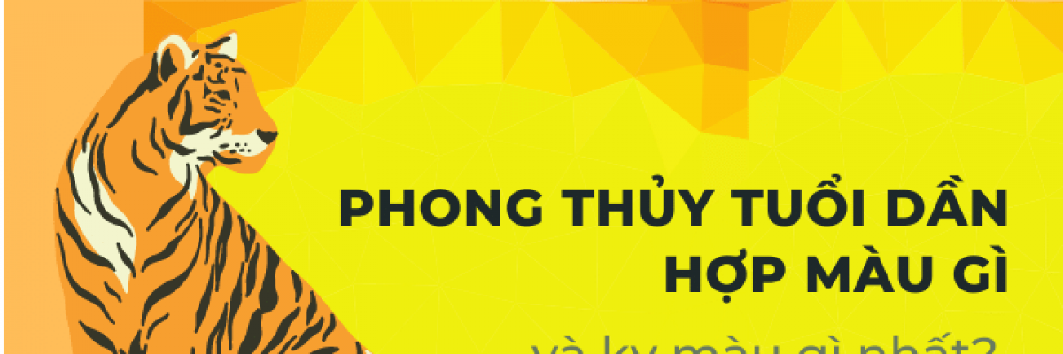 Phong thủy tuổi Dần hợp màu gì và kỵ màu gì nhất?