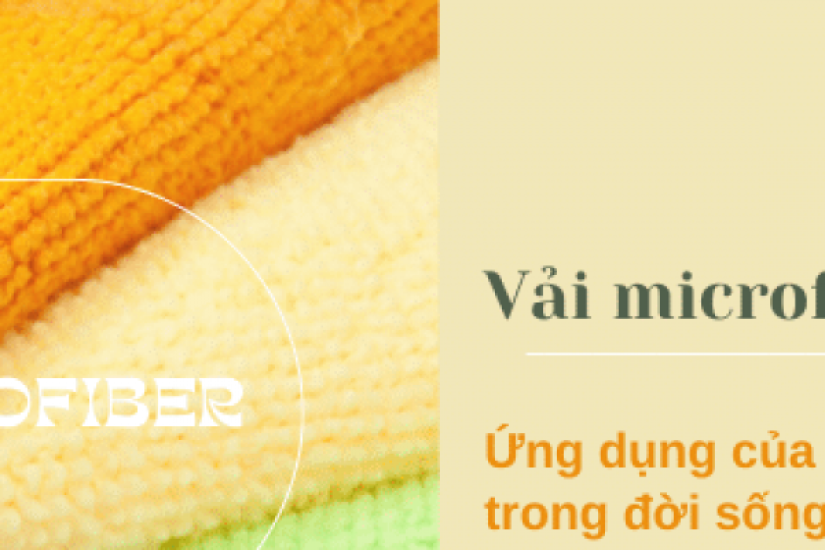 Vải microfiber là gì? Ứng dụng của vải microfiber trong đời sống