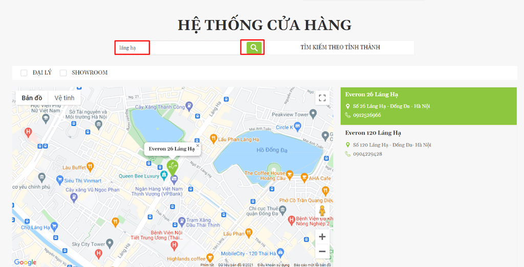 Bạn nên tra cứu trước thông tin cửa hàng chăn ga gối đang dự định mua có phải Everon chính hãng hay không tại website chính thức của Everon.