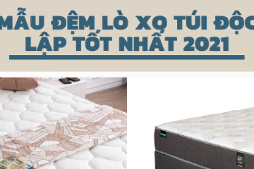 Mẫu đệm lò xo túi độc lập tốt nhất 2022