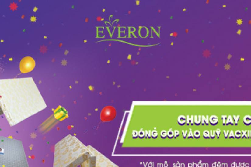 EVERON TRI ÂN KHÁCH HÀNG: GIẢM GIÁ SỐC 30-35% - MIỄN PHÍ GIAO HÀNG