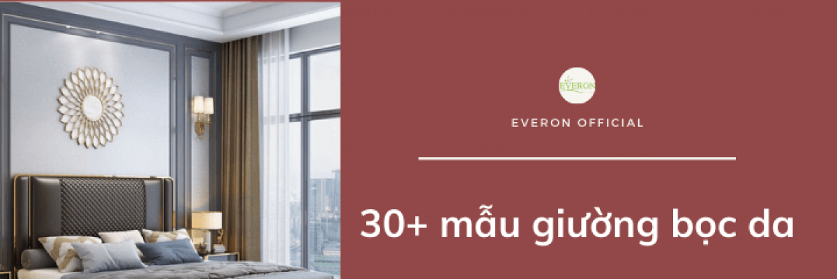 Top 30 mẫu giường ngủ bọc da đẹp nhất hiện nay